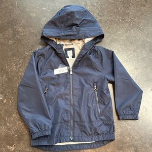 NWT GAP Jersey Lines Windbreaker 5T
